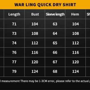 HAN WILD Solid Color Casual Men's Shirt  Waterproof Breathable Full Sleeve Outdoor Shirts and tops