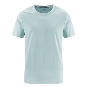 Polyester Spandex Fabric Breathable Round Neck T Shirt Fashion Simples Outdoor Tops Summer White T Shirt